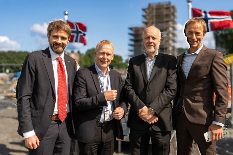 Grunnsteinnedleggelse Nye Aker