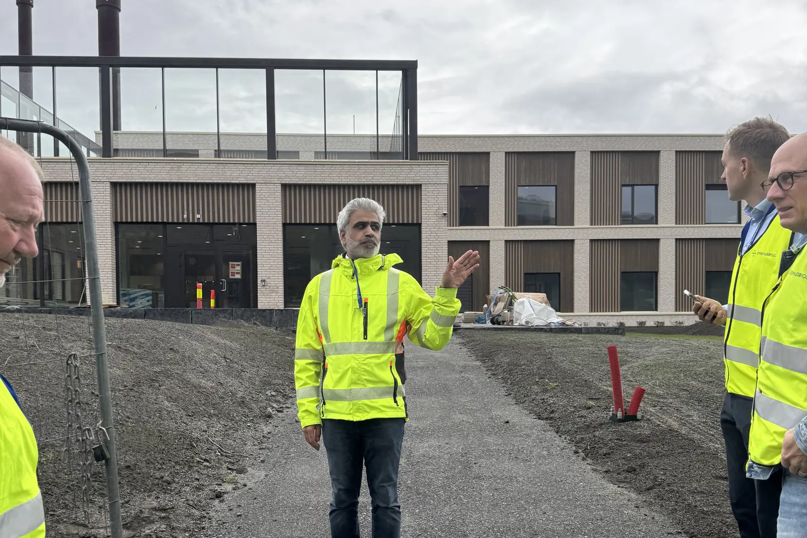 Fra befaringen med EuHPN-nettverket i oktober